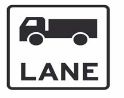 truck lane