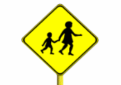 children crossing